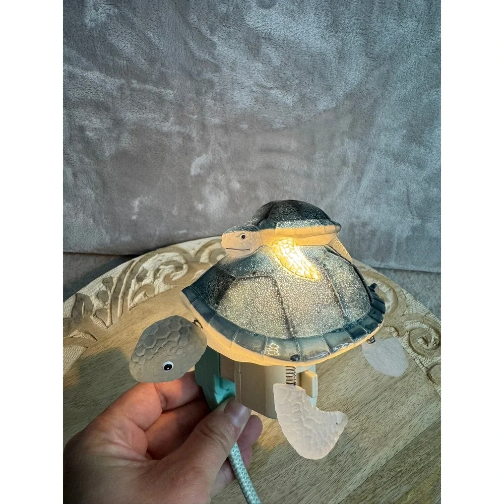 Ceramic‎ Turtle Night Light Mother Baby UL Listed 2013